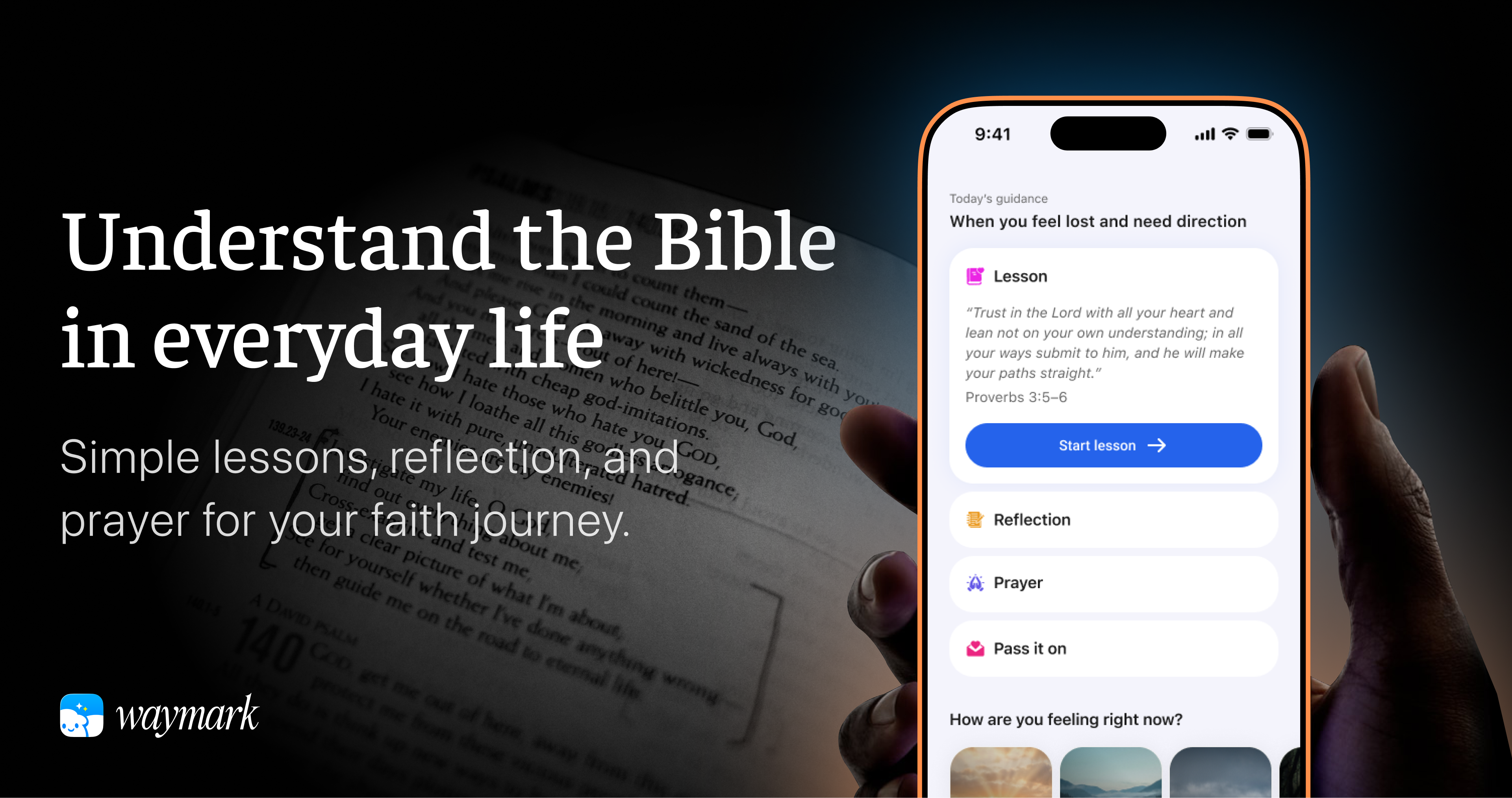 Waymark Login Waymark: Understand the Bible for Everyday Life