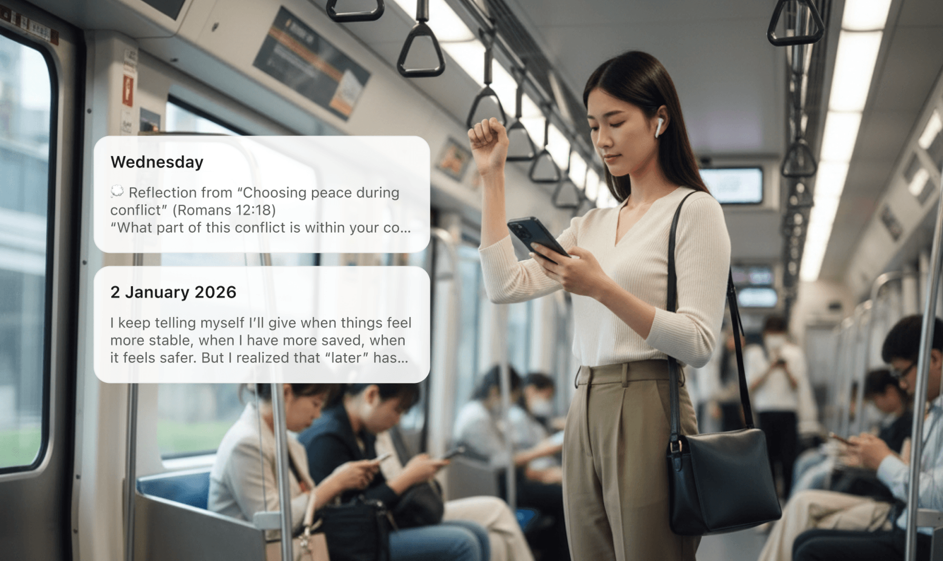 A personal faith journal, at your own pace